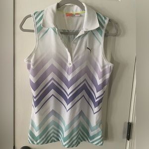 Great condition, Ladies Puma golf/tank top. Size Medium